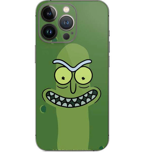 Adult Swim Rick and Morty Pickle Rick iPhone 14 Pro Skin